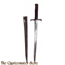 Sword bayonet for use with the 8 mm. M1886 Kropatshek rifle (Espingarda de Infantaria 8 mm. m/1886)
