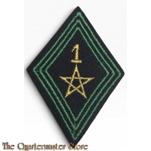 France - mouwpatch (losange de bras)  (1er Régiment de Spahis Marocains) or (1er Régiment de Tirailleurs Marocains)