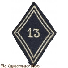 France - mouwpatch (losange de bras) 13th Parachute Dragoon Regiment