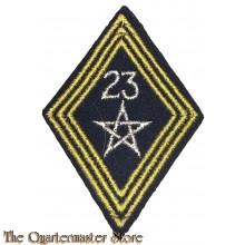 France - mouwpatch (losange de bras) 23e Régiment de Spahis Marocains