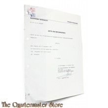 Dokument - Bevordering tot Sergeant 1994