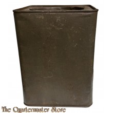 Ration tin (half size welfare) chocolate, bisquits or coffee 