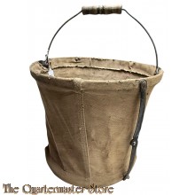 US Army WW1 foldable water bucket 
