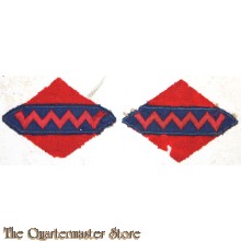 Formation patch 1st and 2nd Canadian AGRA RCA 2nd Canadian Corps