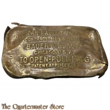 WWI US Army M1910 First aid  tin  (M1910 verbandsblik)
