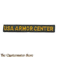 US Army Tab USA Armor Center 