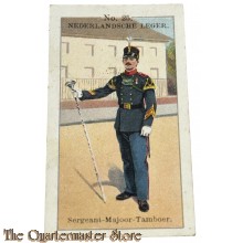 Tiktok Verzamelkaart no 25 Sergeant Majoor-Tamboer