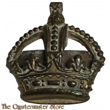 WW2 Metal crown for Staff / Colour Sergeant 