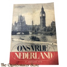 Weekblad “Ons vrije Nederland” 5e Jrg no 14 21 juli 1945