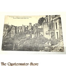 (Feld) Postkarte 1915 Verdun - Ruins of Mazel streeet right side