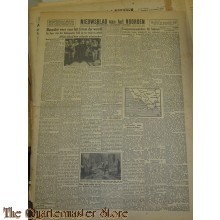 Krant Nieuwsblad van het Noorden maandag 20 nov 1943