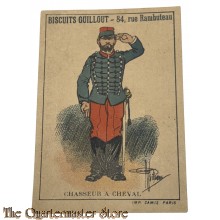 France - collectors card Chasseur a Cheval 