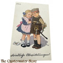 (Feld) postkarte 1916 Chocolade mitgebracht