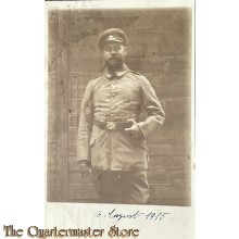 Postkarte/ Studio Photo 1915 Deutscher Soldat 