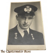 Studio Foto Marine man met platte pet