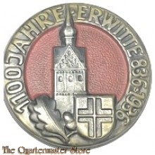 Spende abzeichen 1110 Jahre Erwitte 836-1936   (Tinnie 1100 jahre Erwitte 836-1936)