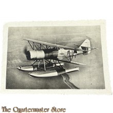 Originele foto  Fokker C.XIV-W verkenningswatervliegtuig van de Nederlandse Marine Luchtvaartdienst 1939