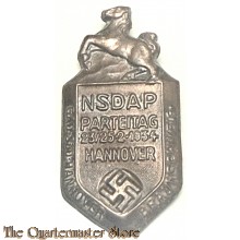 Tinnie NSDAP-Parteitag Hannover 23./25.2. 1934 - Gau Süd-Hannover Braunschweig