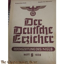 Monatsblad Der Deutsche Erzieher no 8 1938 