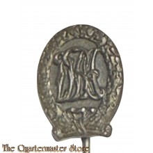 Anstecknadel Deutsches Reichsabzeichen für Leibesübungen 1933 in Bronze (Miniature DRL sports badge 1933 in bronze)