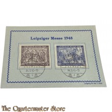 Postkarte Leipziger Messe 1948