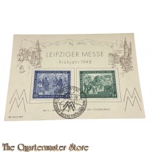 Postkarte Leipziger Messe 1948