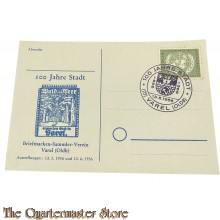 Postkarte 100 Jahre Stadt VAREL 1956