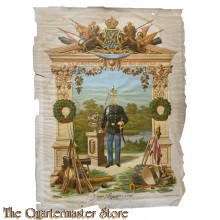 Prent 1886 Militair Jippe Bouman 