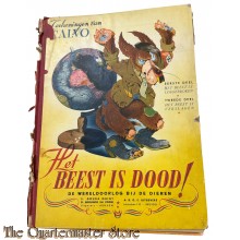 Book - Twee delen in 1 band: 1e deel: Het beest is losgebroken  + 2e deel: Het beest is verslagen.