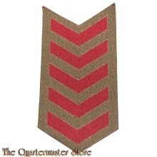 Service chevrons 5 years  (Mouw embleem  5 jaar dienst) (canvas)