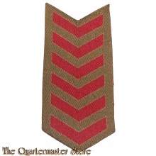 Service chevrons 6 years  (Mouw embleem  6 jaar dienst) (canvas)
