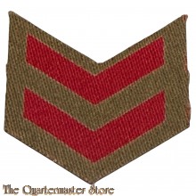 Service chevrons 2 years oversea (Mouwembleem 2 jaar dienst) canvas