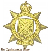 Cap badge West Nova Scotia Regiment WW2