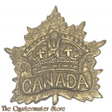Canadian Cap Badge WWI General List 