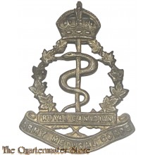 Cap Badge (RCAMC) Royal Canadian Army Medical Corps 