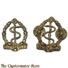 Collar badges Geneeskundige Dienst (medical corps)  South Africa SAGD/SAMG (variatie)