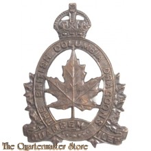 Cap badge The British Columbia Dragoons WW1