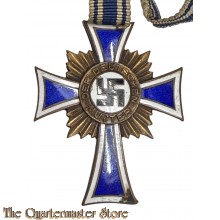 Ehrenkreuz der deutschen Mutter  Dritte Stufe met lint (Mothers' cross in bronze)