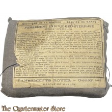 France - WW 2 Le pansement individuele Sterilise