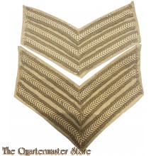 WW2 Sergeant's Overseas/Tropical Rank Chevrons
