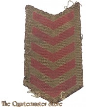 Service chevrons 5 years  (Mouw embleem  5 jaar dienst) (canvas)