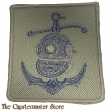 Stoffen Brevet - Militair (Genie) Duiker 