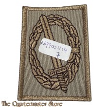 Stoffen Brevet - Defensie Insigne voor Optreden onder Gevechtsomstandigheden (Kaki)