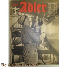 Zeitschrift Der Adler heft 6 23 Marz 1943 (Magazine Der Adler no 6 23 March 1943)