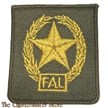 Stoffen Brevet - Militair Schuttersembleem FAL voor trui