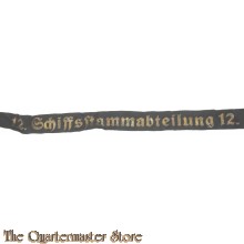 Mützenband 12 Schiffsstammabteilung 12 (Captally 12 Schiffsstammabteilung 12)