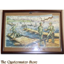 Mobilisatie puzzel Ponteniers 1939
