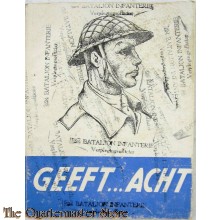 Book - 'Geeft... acht! Reveille, appèl, voor de dokter, instructie, inspectie, taptoe' (1947) 