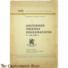 Voorschrift 1589A Uniformen Vreemde Krijgsmachten 1950