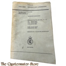 Voorschrift 1 TH 9-3900 Vrachtauto 40 kN, 4x4 1978